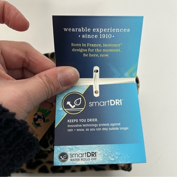 Isotoner Leopard Print Cozy Headband NWT - Picture 7 of 7